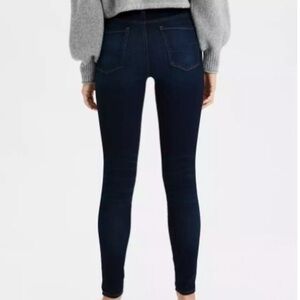 American Eagle High Rise Jegging Blue Denim Jeans